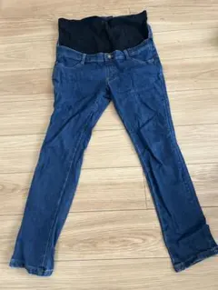 デニム マタニティパンツ