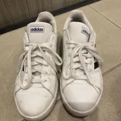 adidas ホワイト スニーカー 8 US