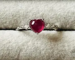 R.made あーるめいど 花束リング ピンクモアッサナイトSV 2度着用美品