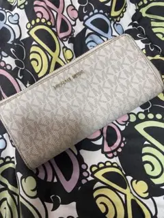 Michael Kors 長財布 ベージュ モノグラム