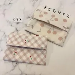 【058】ミニサイズ　ポケットティッシュケース　２個セット