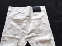 Black Label Crestbridge　ホワイトジーンズ　セルビッジ風のサムネイル