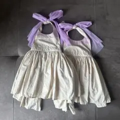 【美品】MARLMARL エプロン 双子 90cmのサムネイル