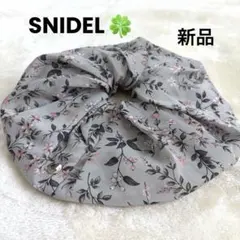 SNIDELスナイデル★新品★BIGゴム・シュシュ♪ガーリー森ガールコーデ春夏のサムネイル