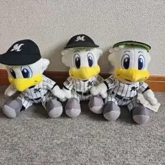 千葉ロッテマリーンズ マーくん ぬいぐるみ 3点セット