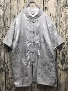 手縫い男物長襦袢リメイクコ―ト - メルカリ