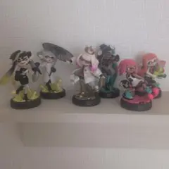 スプラトゥーン アミーボフィギュア 6体セット