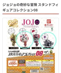 【セット】ジョジョ ガチャ　スタンドコレクション08 メタリカ　スパイスガール