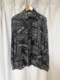 Palm Angels パームエンジェルス ペイズリー柄 シャツ サイズ46のサムネイル