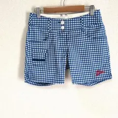 FILA GOLF フィラゴルフ ゴルフボトムス ショートパンツ ブルー 青 Sのサムネイル