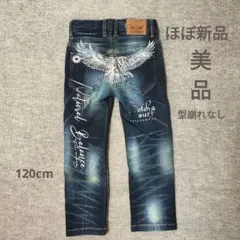 Gotcha キッズ デニムパンツ ジーンズ ビッグロゴ