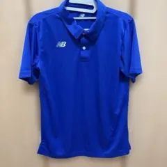 メンズ　New Balance ニューバランス ポロシャツ　青のサムネイル