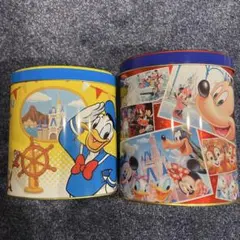 ディズニー 空き缶 2個セット