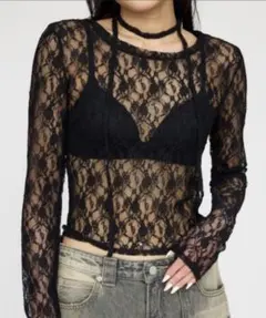LAGUA GEM FLOR LACE トップスのサムネイル