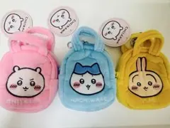 【未使用】ちいかわ てのひらバッグ ちいかわ ハチワレ うさぎ 3個セット