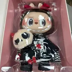 バレンタイン限定 ラブブ　ポップマート　ぬいぐるみ　Catch Me ブラック 2025年最新】labubu ぬいぐるみ catchの人気アイテム - メルカリ