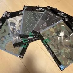 【一番くじ】メタルギアソリッドＥ賞ハンカチコンプリート5種セット
