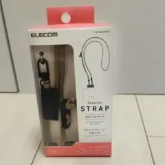 ELECOM スマホショルダーストラップ P-STSDH2RKH