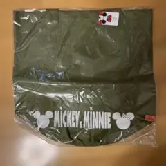 ミッキー & ミニー トートバッグ オリーブグリーン