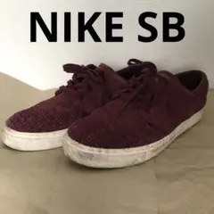 NIKE SB ナイキエスビー スニーカー 26 スケシュー 編み込み