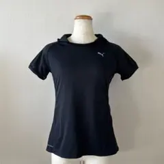【Mサイズ】PUMA フード付き半袖　ランニングウェア