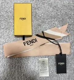 極美品❗️FENDIズッカ柄シルク大判スカーフ マルチカラーFF カラフル