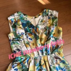 ICHIE strawberry fields リゾート風ワンピース