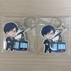 僕のヒーローアカデミア 静鉄コラボ ラバーキーホルダー 飯田天哉