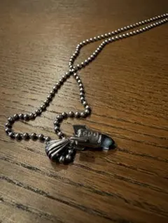クレイジーピッグ　crazy pig　宇宙飛行士ペンダント CrazyPig クレイジーピッグ ロケットペンダントw/ブルートパーズ