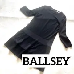 BALLSYボールジィ☆黒☆ワンピース☆シルク混