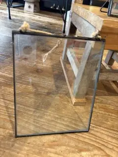 新品未使用✳︎大きい壁掛け式アイアン風フォトフレーム✳︎北欧 中川政七商店好きな方のサムネイル
