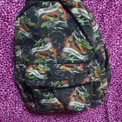 Ed Hardy リュック バックパック ドラゴン柄:激安:竜:訳あり: