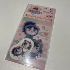 忍たま乱太郎 ろ組 桜もちぴこ ステッカー＆クリアカードセット賞