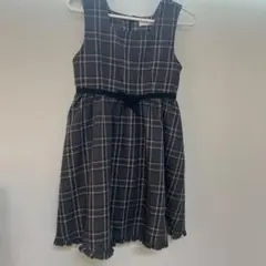 mezzo piano チェック柄 ワンピース 140