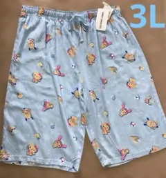 【新品】3Lサイズ　サンリオキャラクターズ　ハーフパンツ　大きいサイズのサムネイル