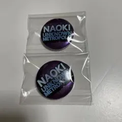 小林直己　UNKNOWN METROPOLIS 缶バッチ2個