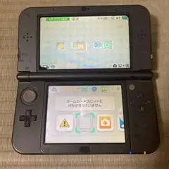 Newニンテンドー3DS LL ブラック本体のみ動作品