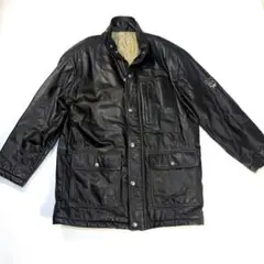 90s　O.T.C by MCM　牛革　オールレザー　レザーコート　ジャケット