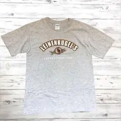 GILDAN ギルダン Tシャツ デカロゴ グレー M 0171