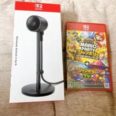 【新品未開封】マリオパーティ ジャンボリー ＋ Switch2専用カメラ セット