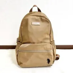 ユーエスポロアッスン U.S.POLO ASSN. ナイロンリュック ベージュのサムネイル