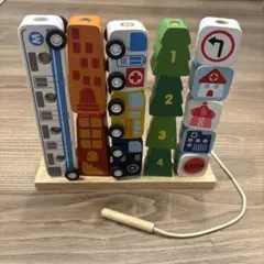 アイムトイ　Sort & Count City 木のおもちゃ