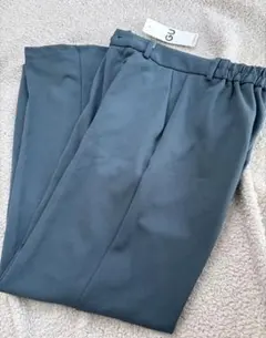 GU カットソーカラースラックス　長ズボン　ボトムス　ジーユー