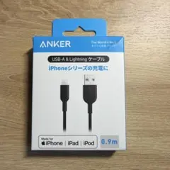 anker USB-A＆lightningケーブル