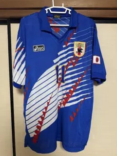 希少】 カズ 日本代表 三浦知良 ユニフォーム 炎 サッカー ワールド
