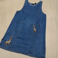 美品　デニムエプロン　Ｍサイズ