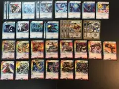 ☆ デュエマ　クリーチャー　水④⑤混合①④⑤ 勇猛幻風グリタリス　他　計35枚