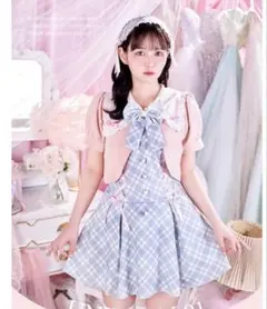 チェックデビル 制服 Malymoon マリームーン 小悪魔 ブルー - メルカリ