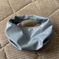 ZARA ハンドバッグ ブルー