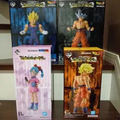 最新 一番くじ ドラゴンボール B、C、E、F賞　4個セット